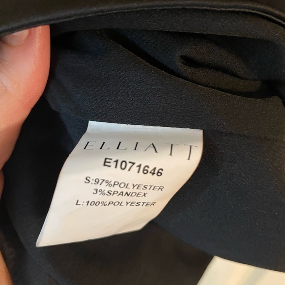 ELLIATT x Revolve Camo Dress in Black - Picture 4 of 6